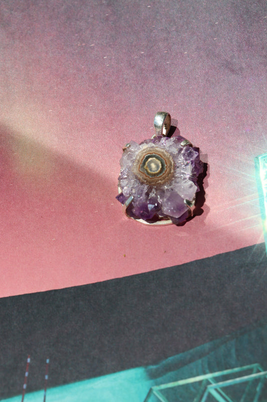 AMETHYST STERLING SILVER PENDANT