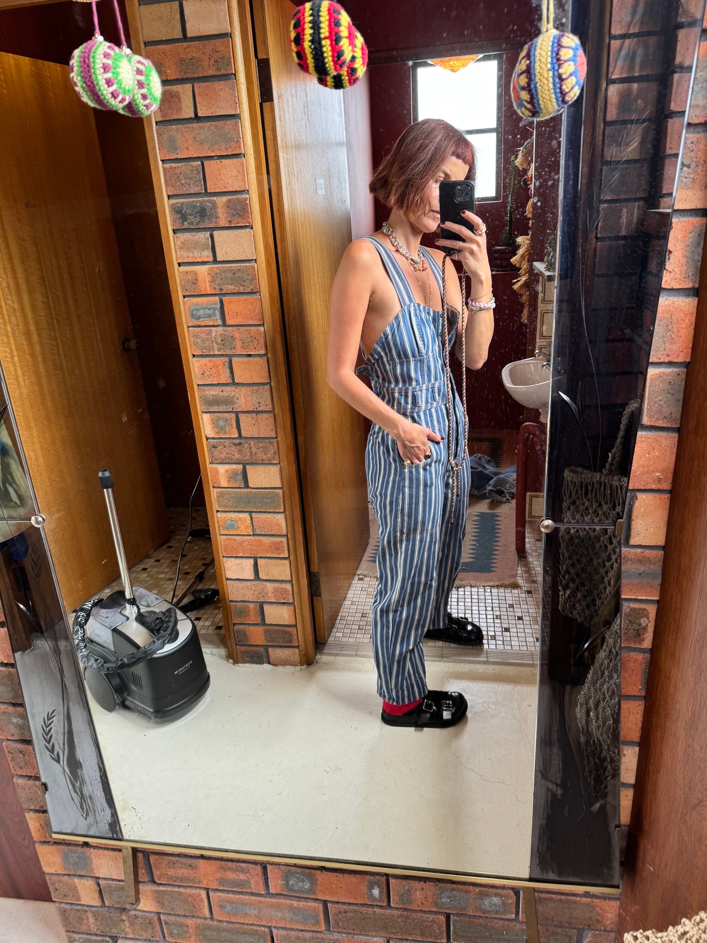 SUSTAIN RACHEL COMEY DENIM OVERALLS