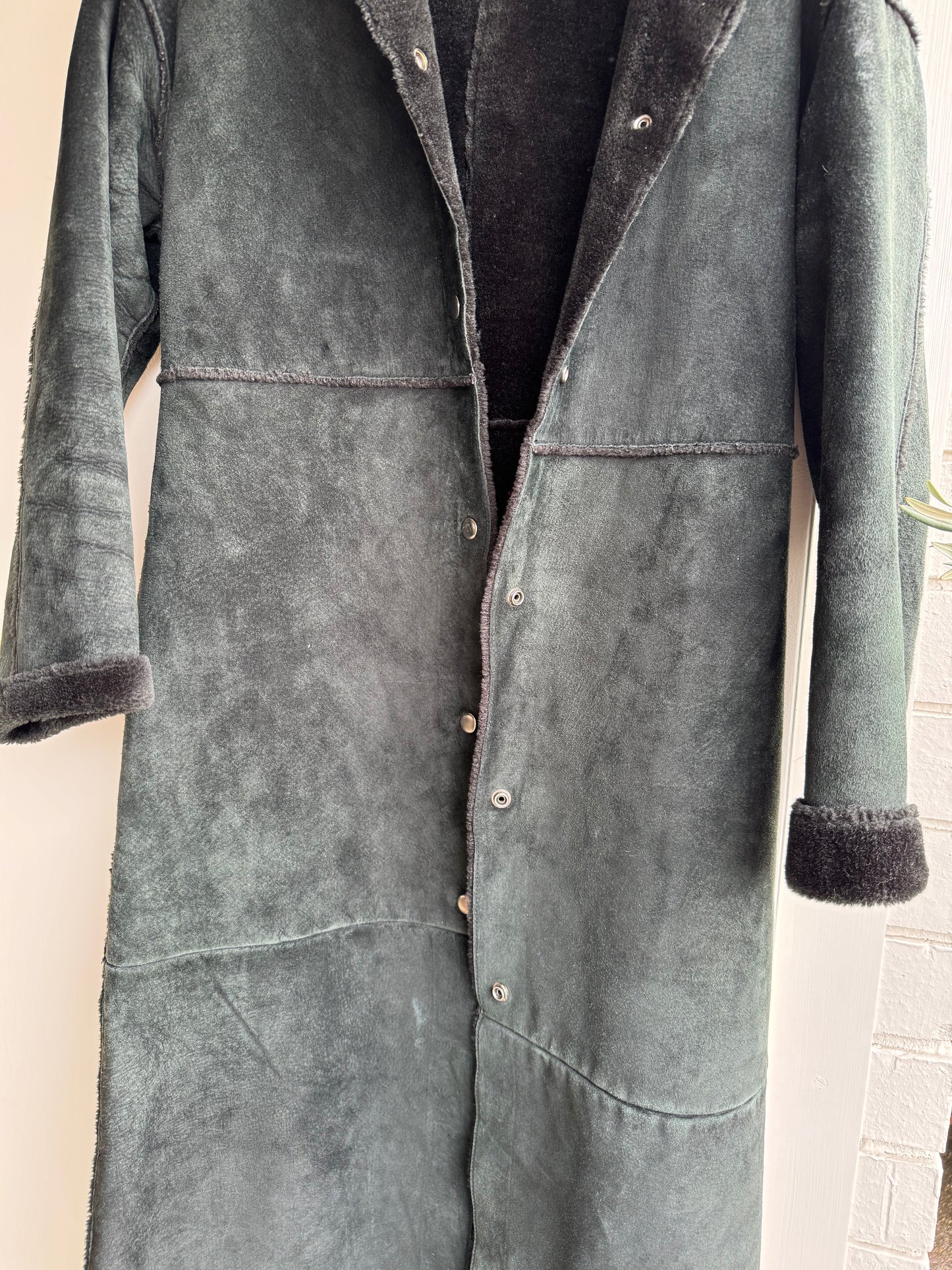 SUSTAIN VINTAGE LEATHER COAT FROM NYC