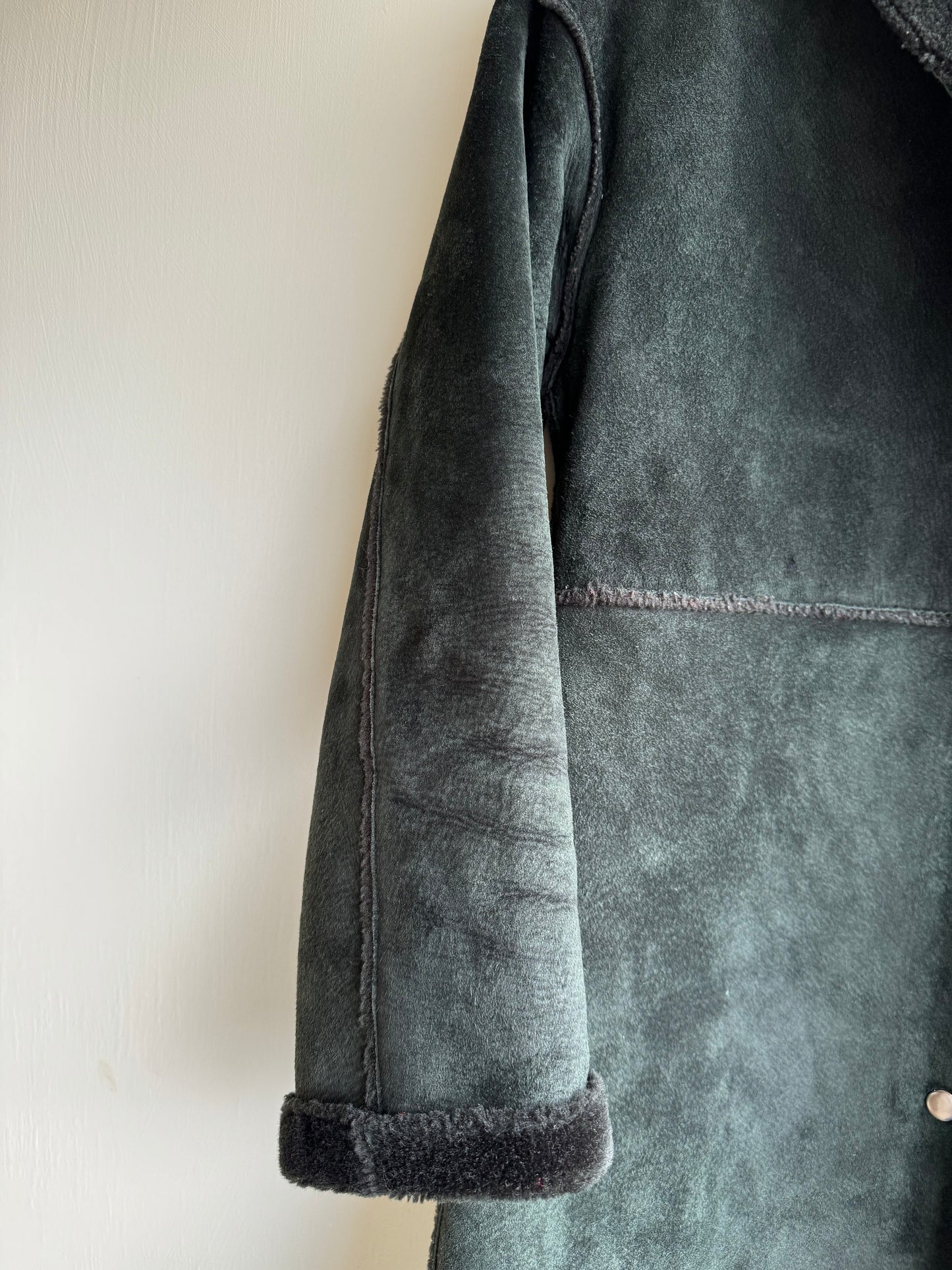 SUSTAIN VINTAGE LEATHER COAT FROM NYC