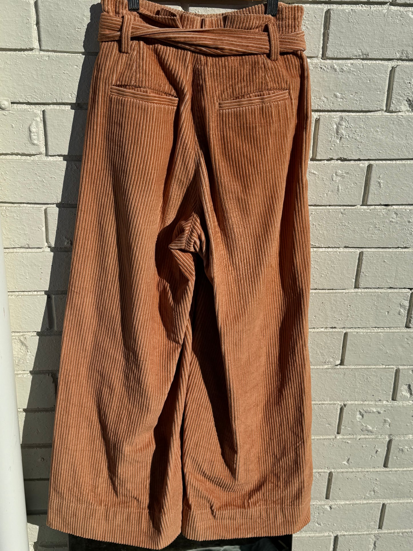 SUSTAIN - ULLA JOHNSON CAMEL CORD PANTS