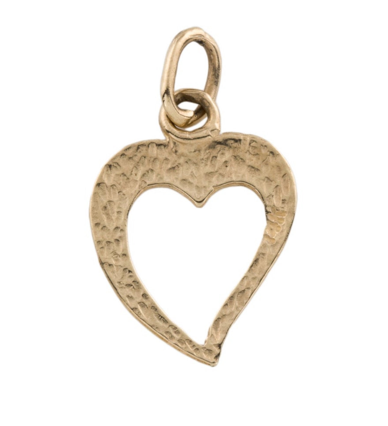 14CT GOLD HEART PENDANT