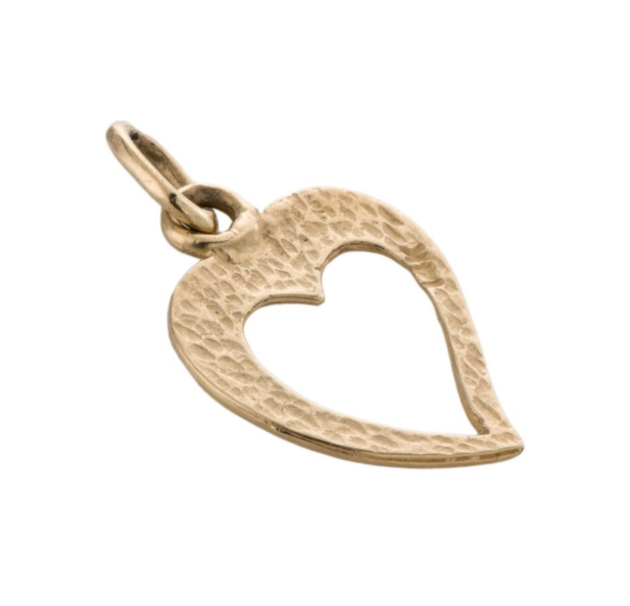 14CT GOLD HEART PENDANT