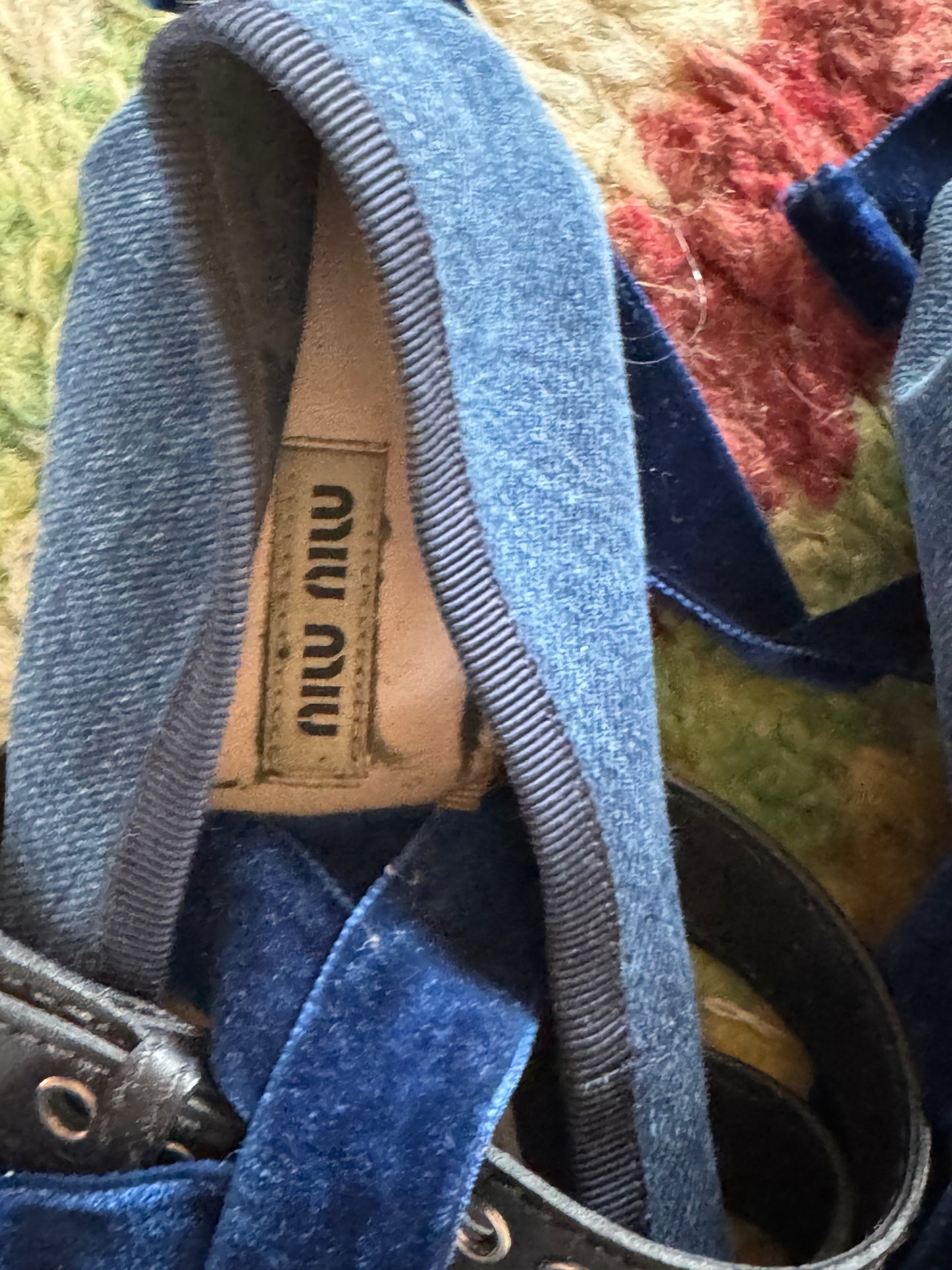 SUSTAIN MIU MIU BALLET FLATS