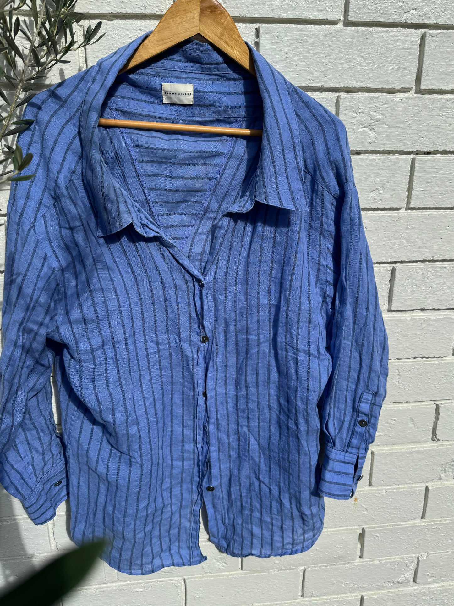 SUSTAIN SIMON MILLER STRIPE SHIRT