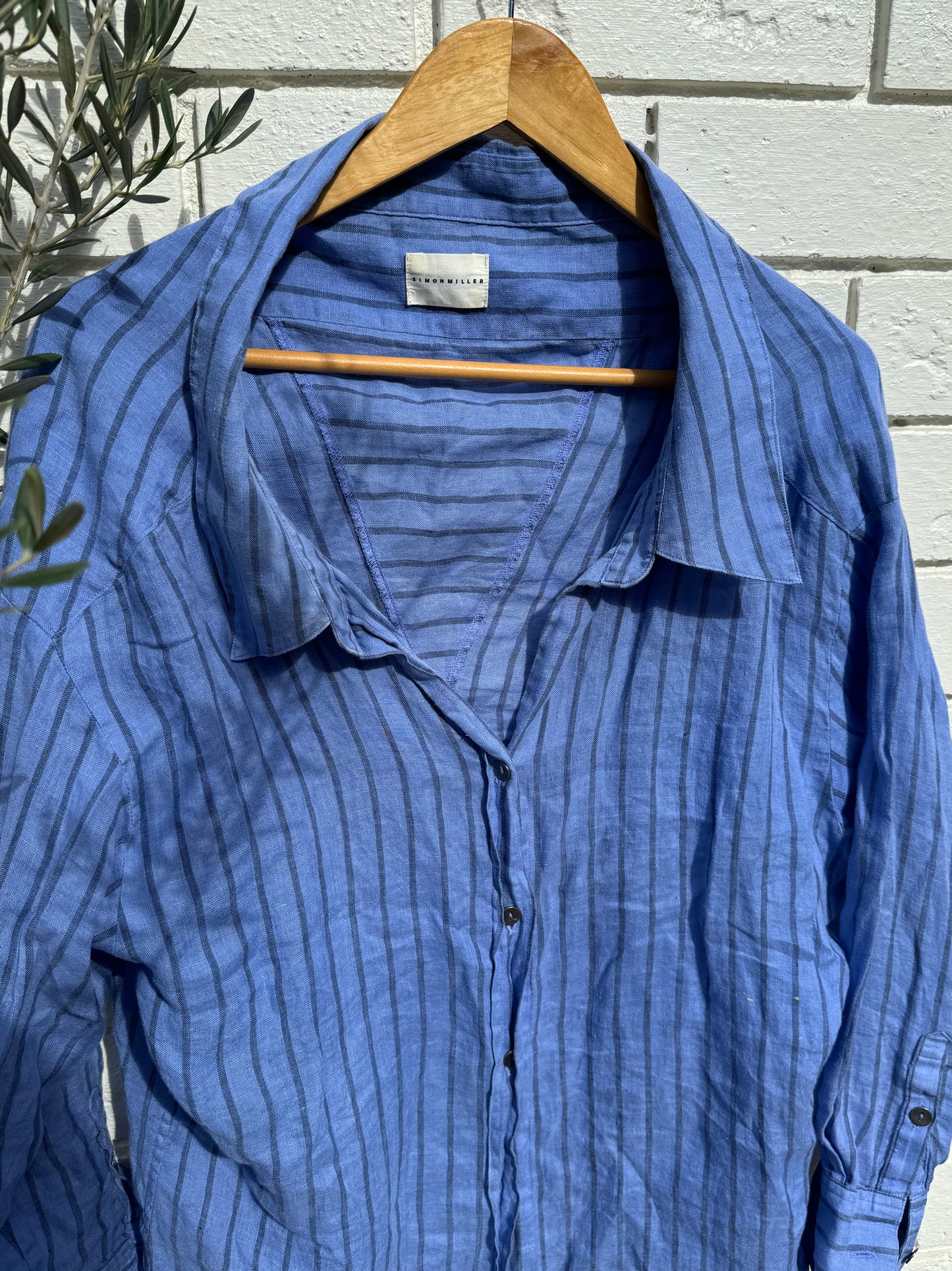 SUSTAIN SIMON MILLER STRIPE SHIRT