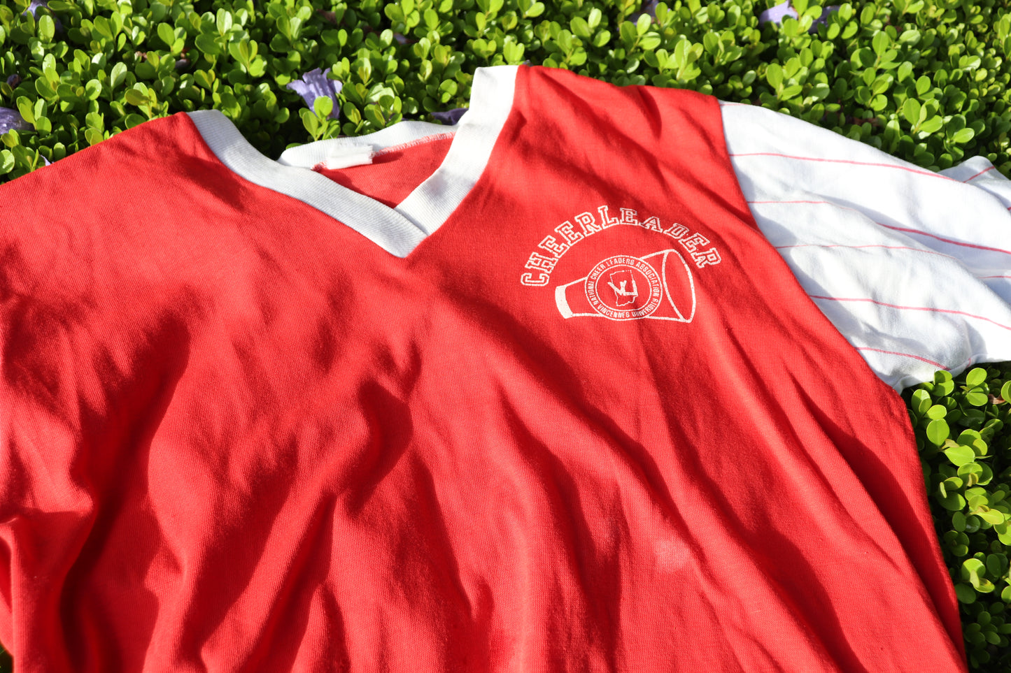 VINTAGE 70s TEE ~ CHEERLEADER