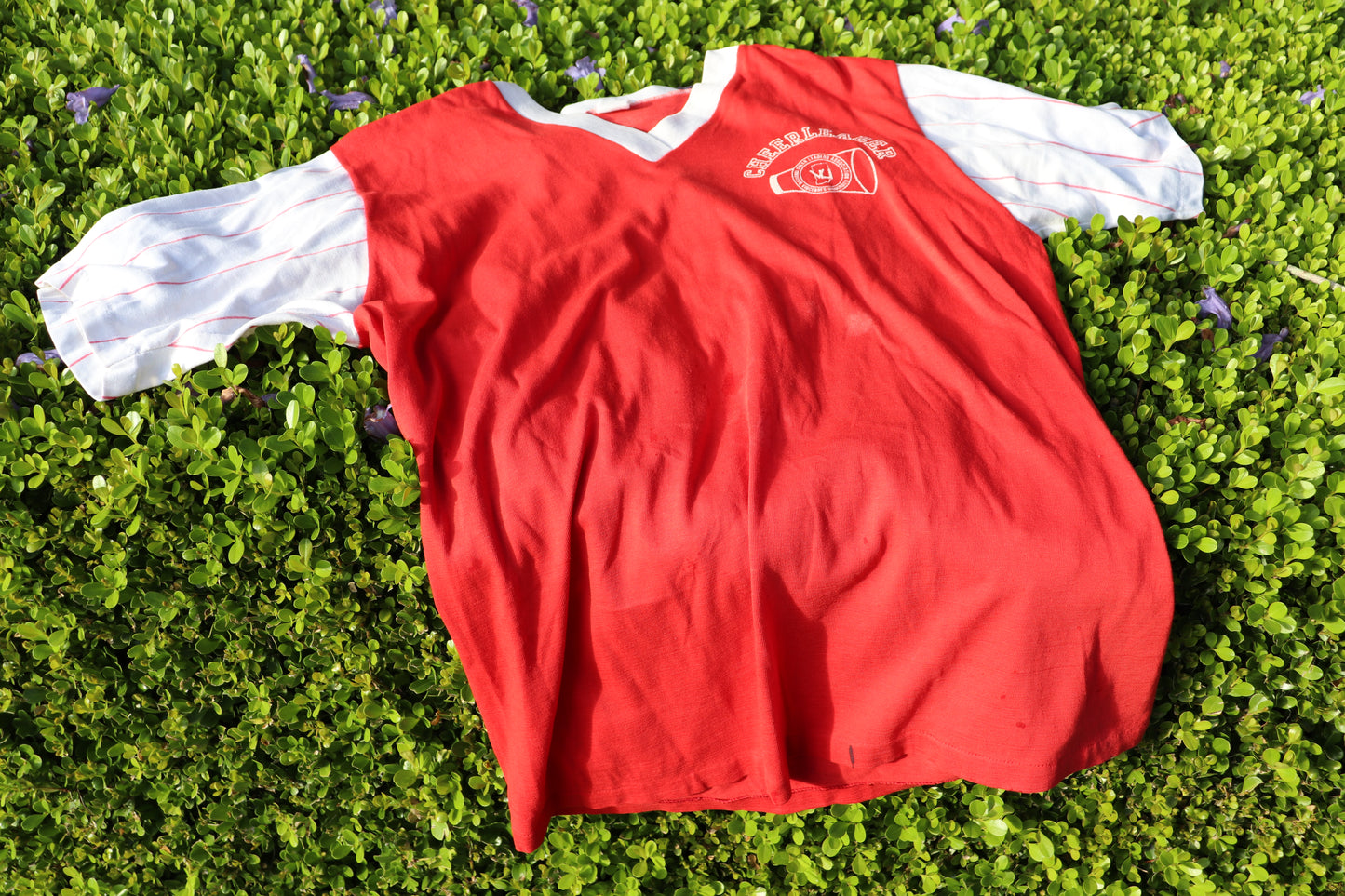 VINTAGE 70s TEE ~ CHEERLEADER