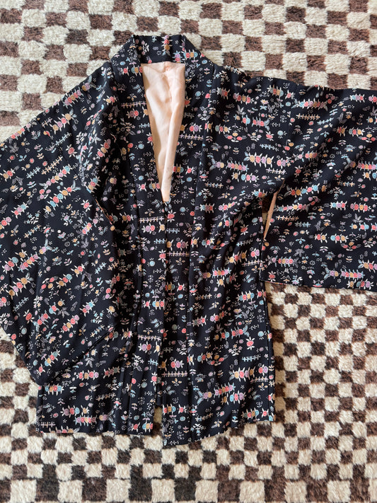 SUSTAIN FLORAL KIMONO