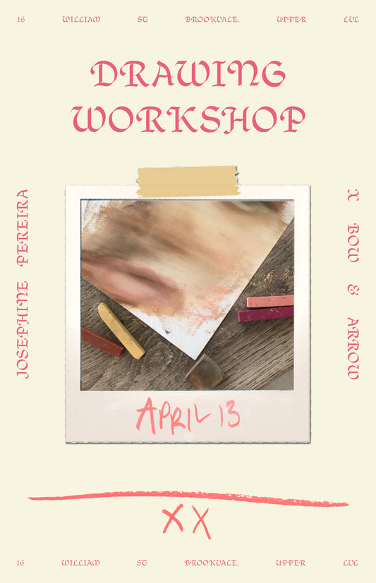 DRAWING WITH PASTELS WORKSHOP - JOSEPHINE PEREIRA