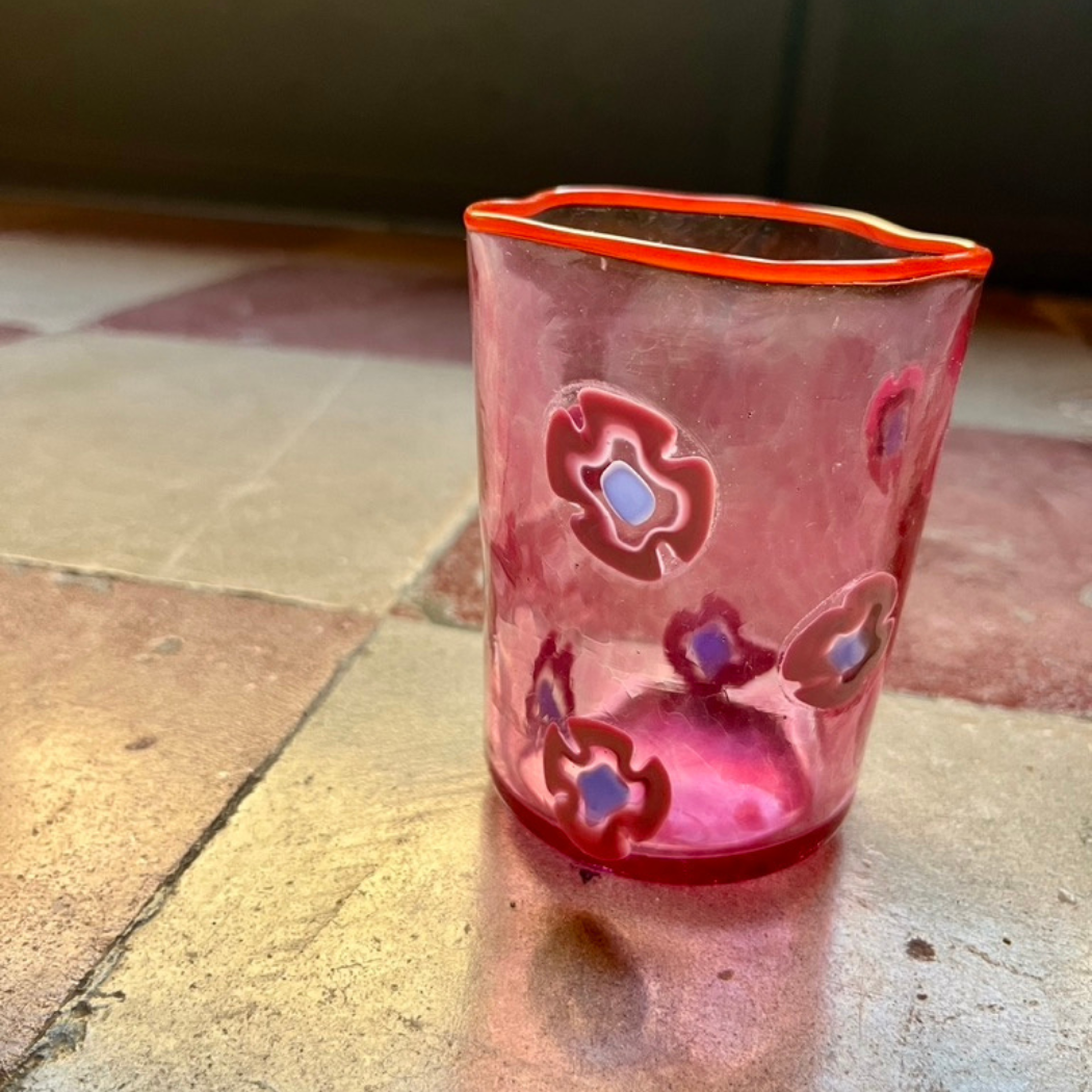 Cleo - Handblown Murano Drinking Glass/Tumbler