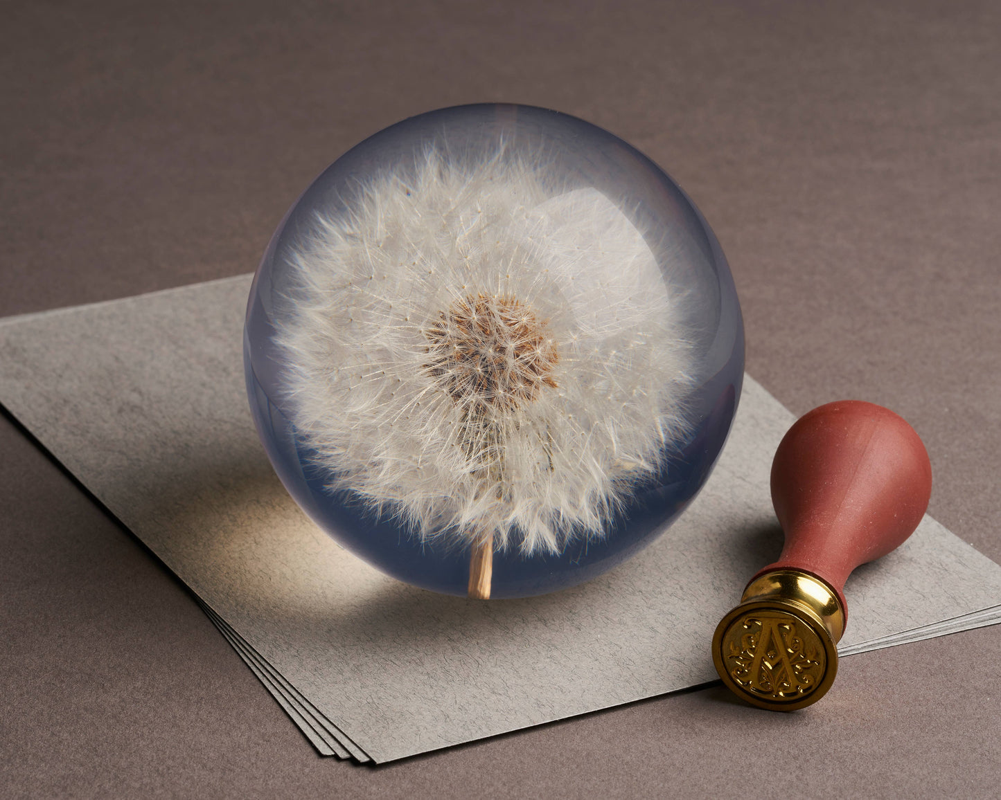 Dandelion Paperweight