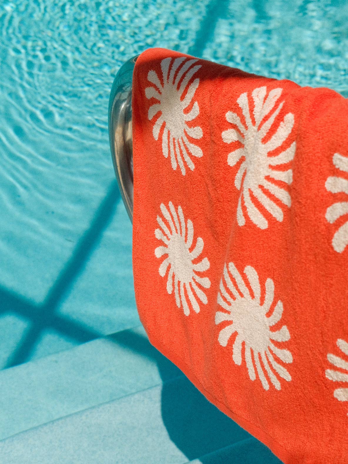 Sunny Side Towel - Electric Red