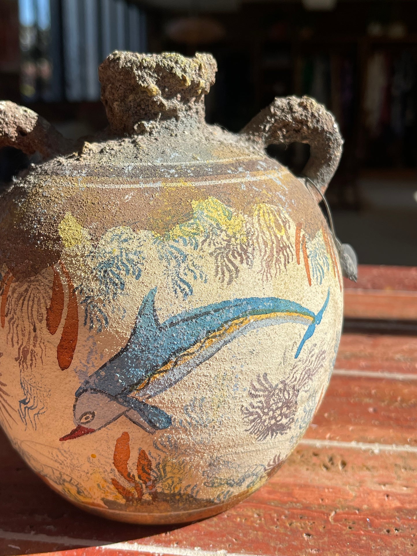 Hand Painted Greek Vase